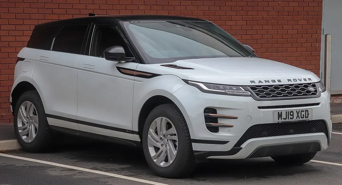 Land Rover Range Rover Evoque (photo from Wikimedia Commons)