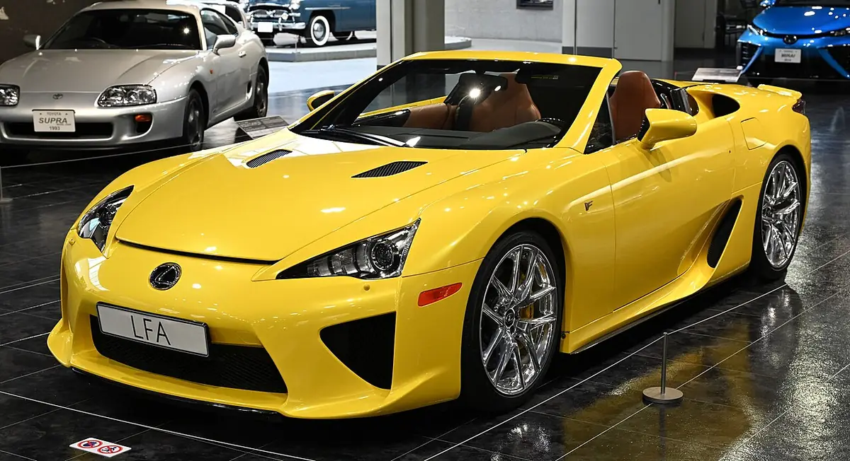 Lexus LFA exterior (photo from Wikimedia Commons)