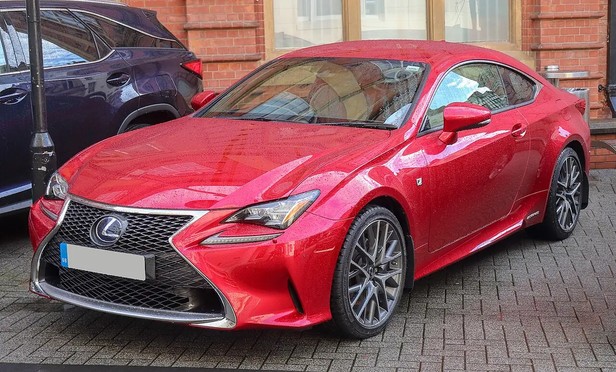 Lexus RC (photo from Wikimedia Commons)