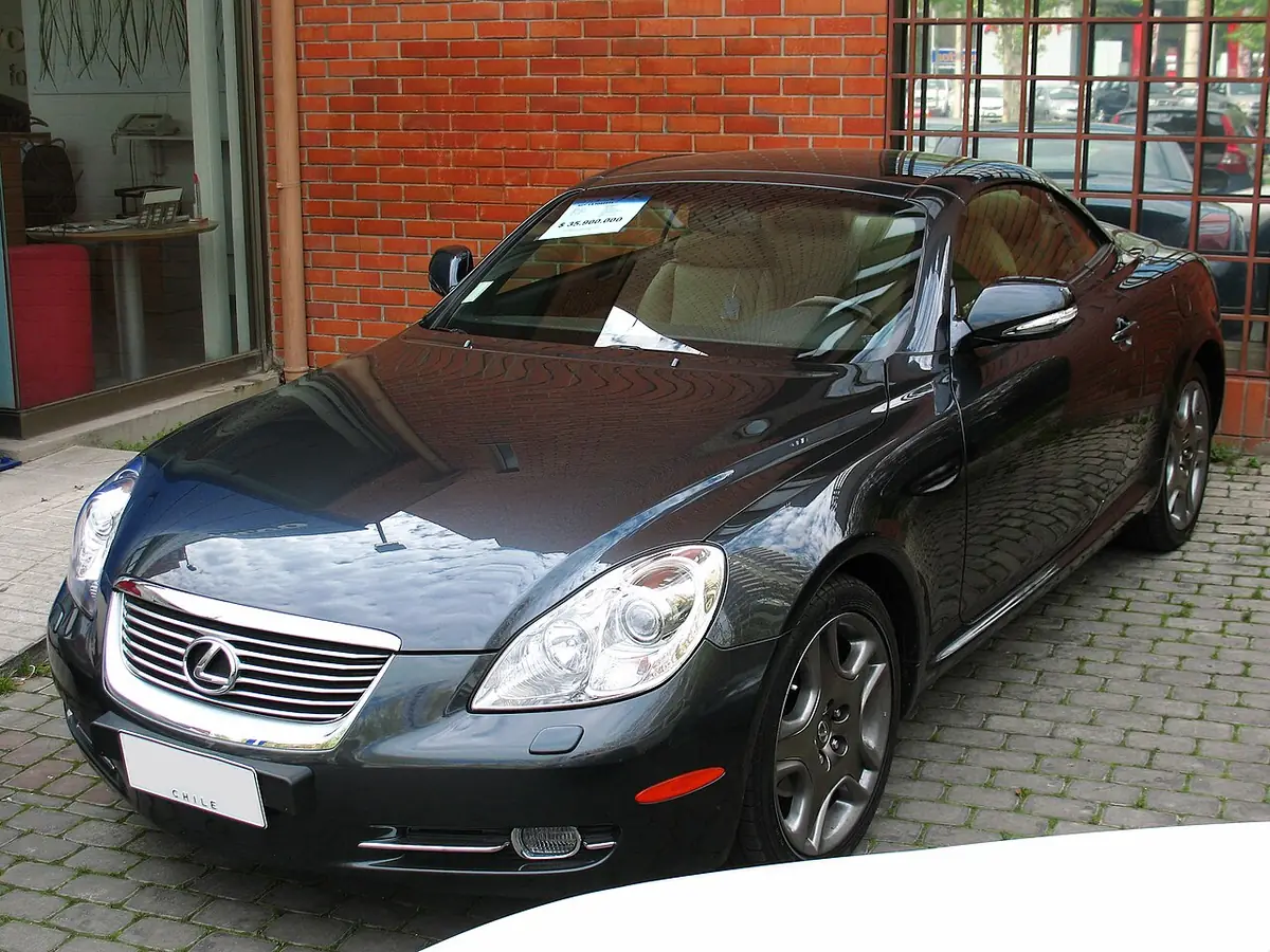 Lexus SC exterior (photo from Wikimedia Commons)