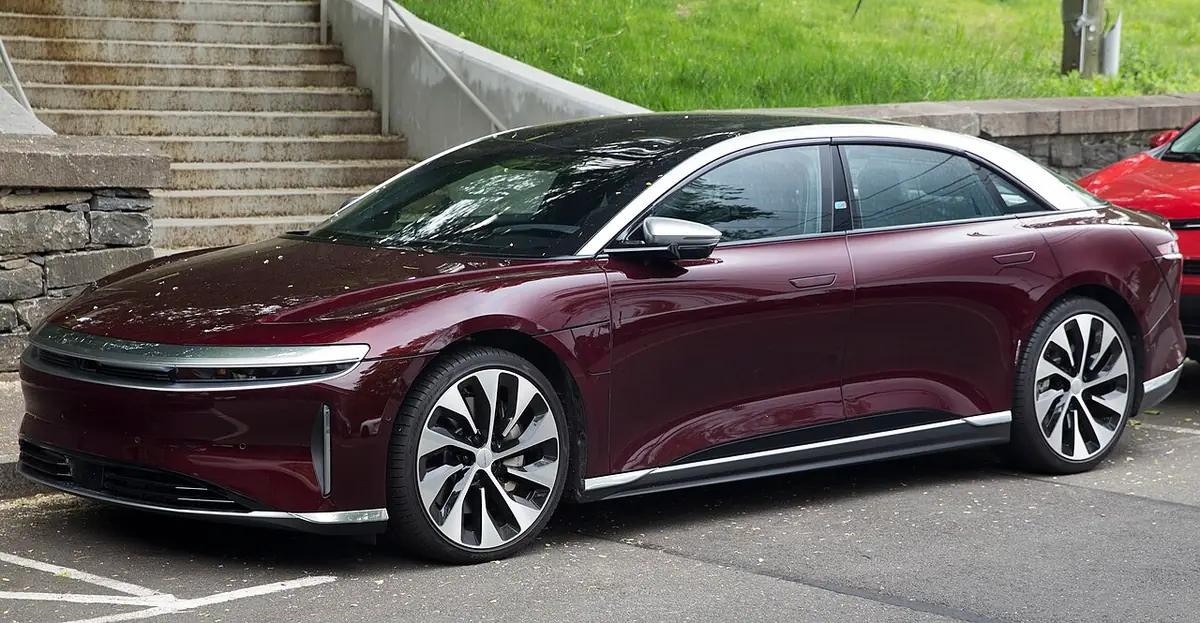 Lucid Air exterior (photo from Wikimedia Commons)