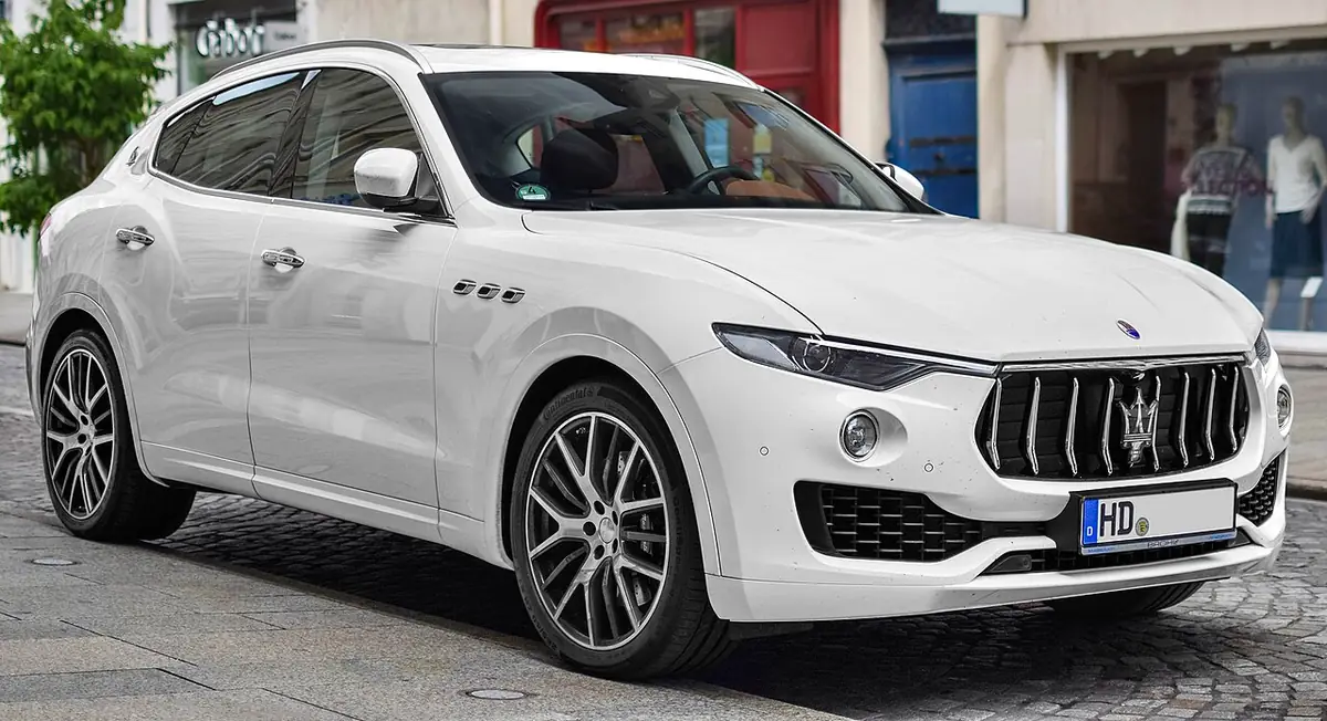 Maserati Levante exterior (photo from Wikimedia Commons)