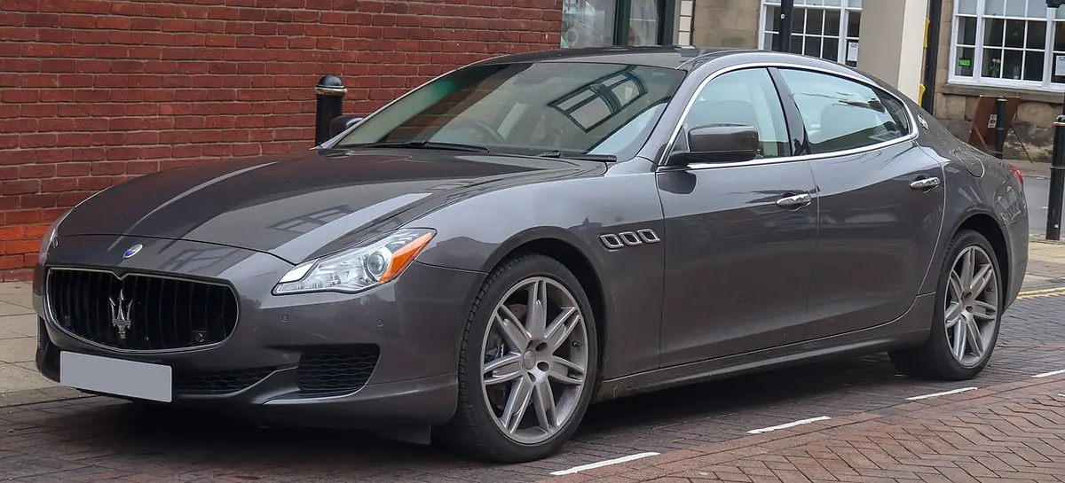 Maserati Quattroporte exterior (photo from Wikimedia Commons)