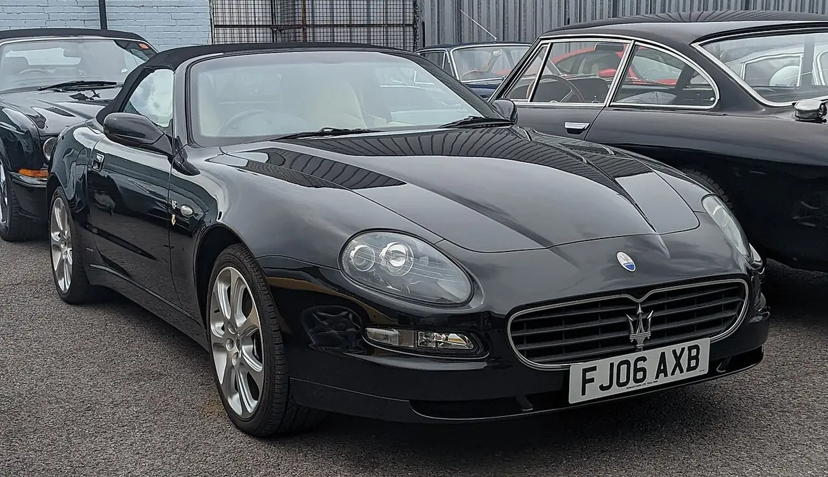 Maserati Spyder exterior (photo from Wikimedia Commons)
