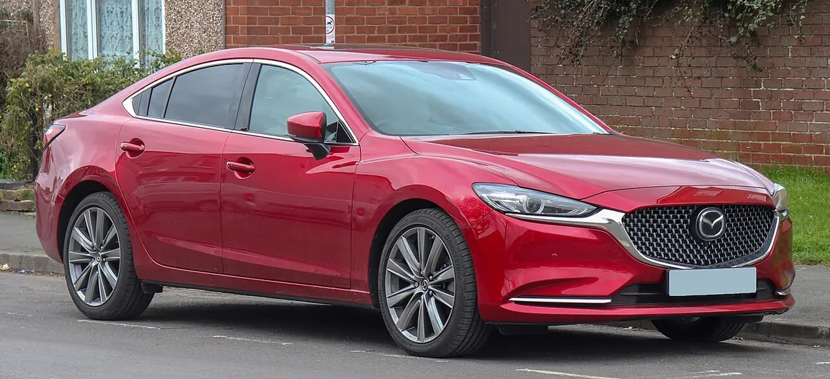 Mazda Mazda6 exterior (photo from Wikimedia Commons)
