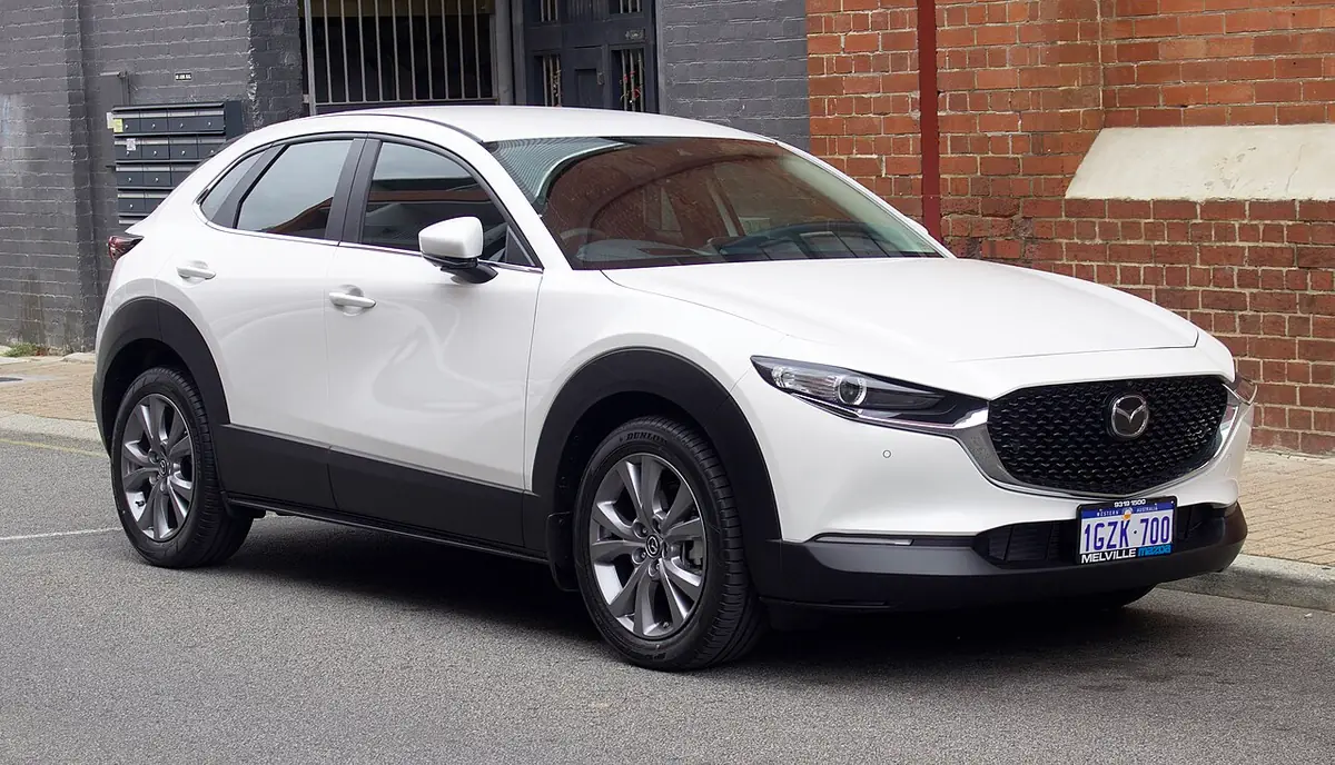 Mazda CX-30 exterior (photo from Wikimedia Commons)