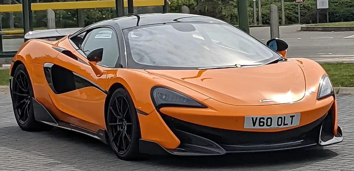 McLaren 600LT exterior (photo from Wikimedia Commons)