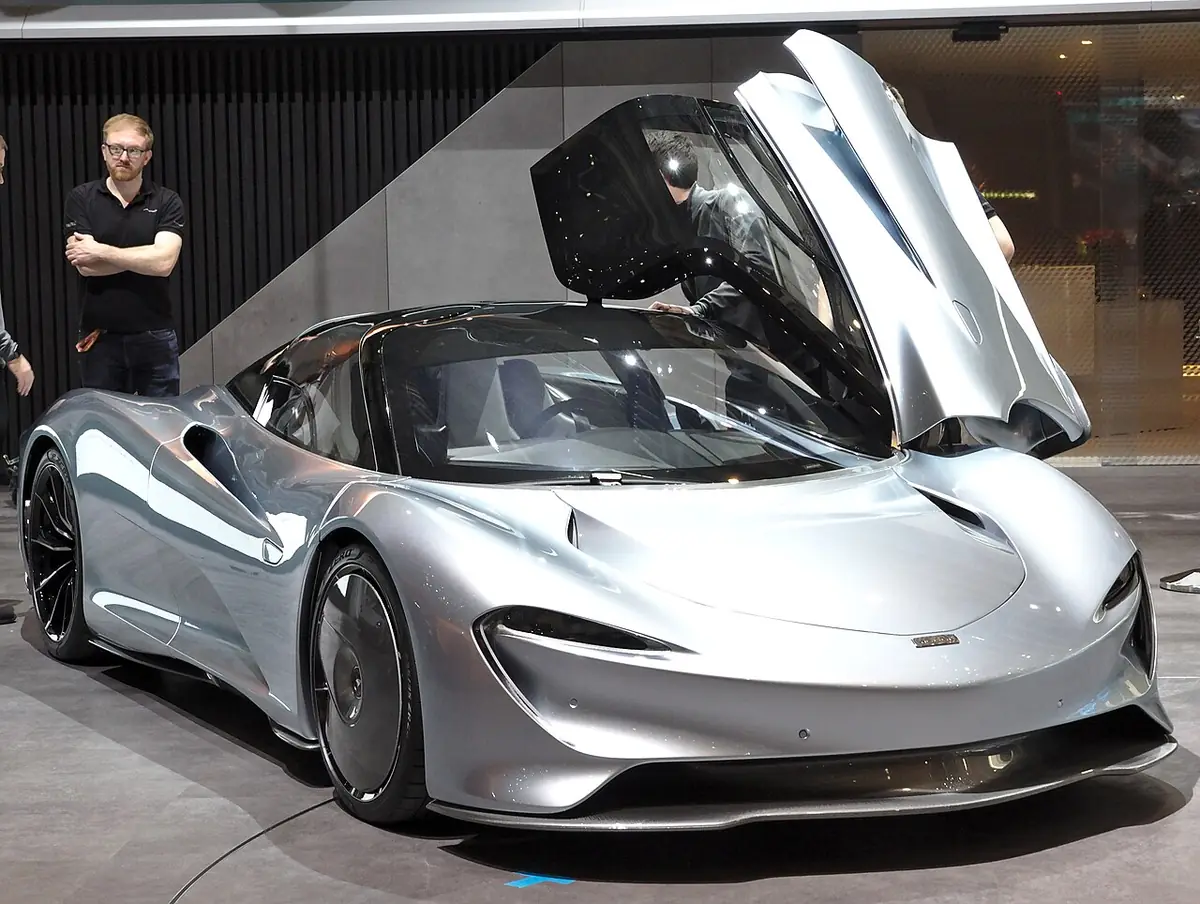 McLaren Speedtail exterior (photo from Wikimedia Commons)