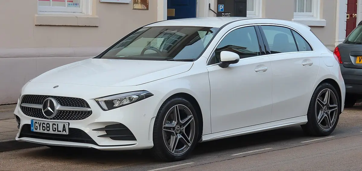 Mercedes-Benz A-Class exterior (photo from Wikimedia Commons)