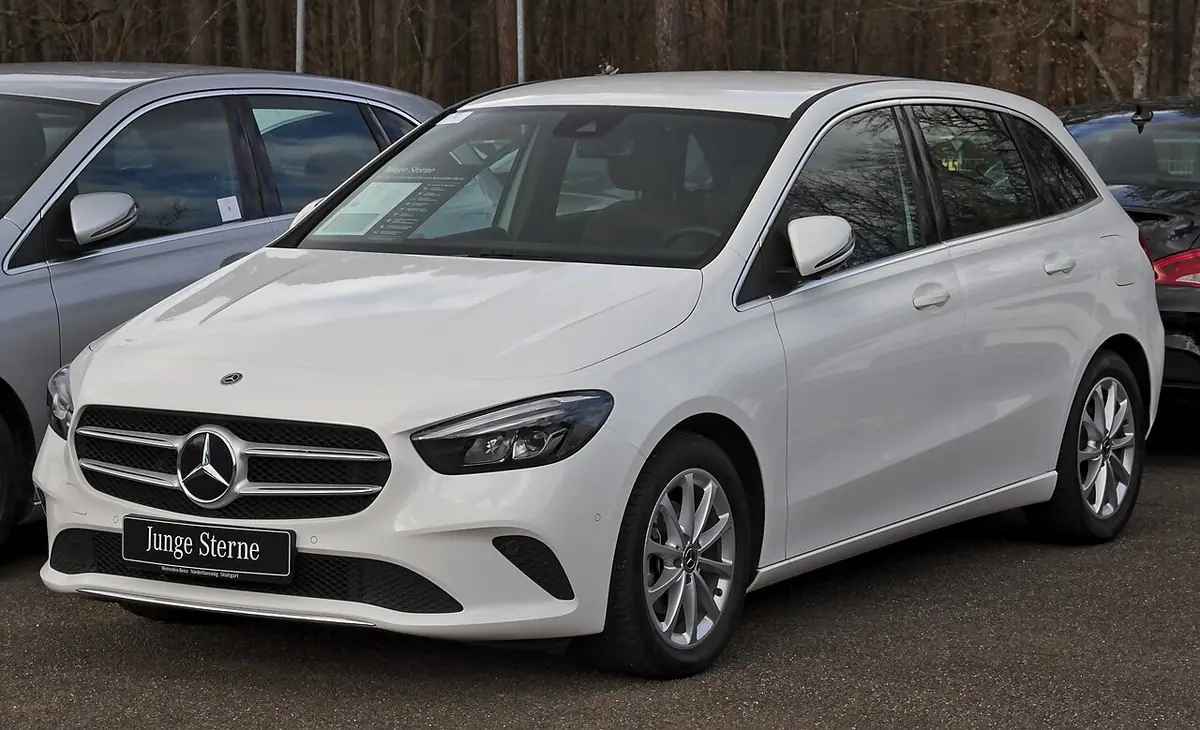 Mercedes-Benz B-Class exterior (photo from Wikimedia Commons)