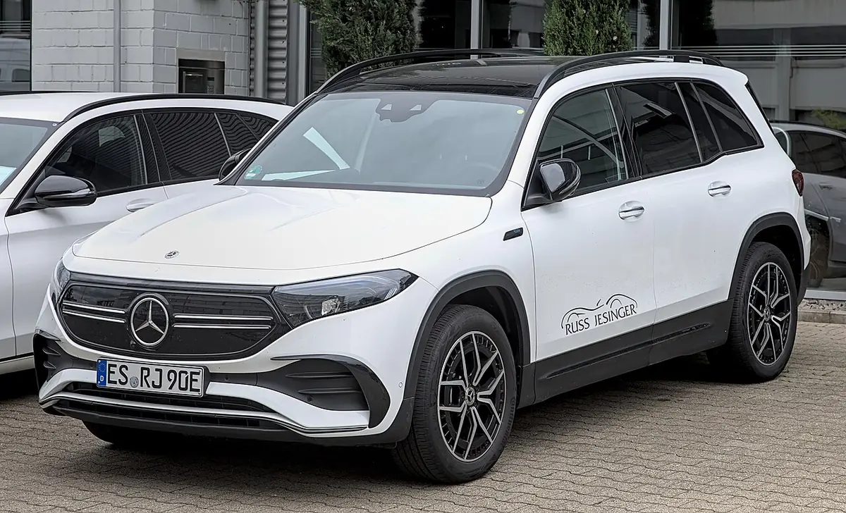 Mercedes-Benz EQB exterior (photo from Wikimedia Commons)