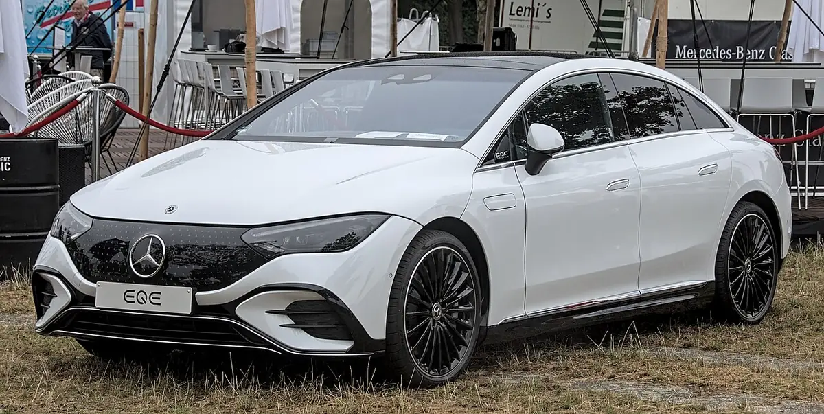 Mercedes-Benz EQE exterior (photo from Wikimedia Commons)
