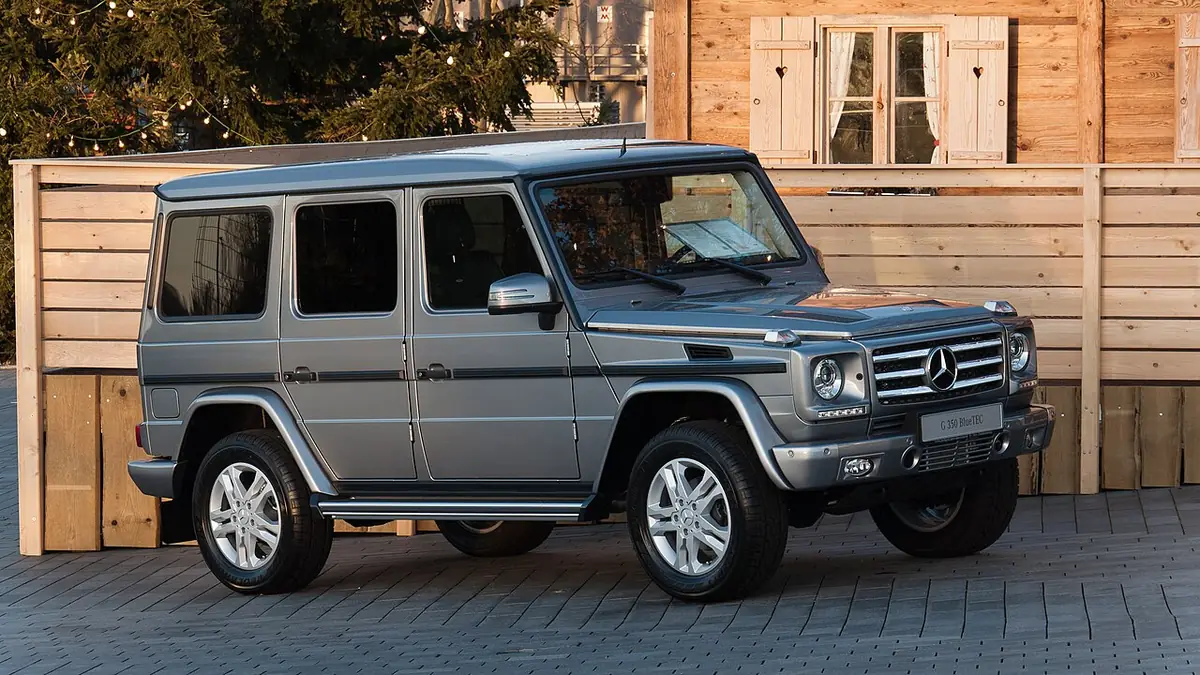 Mercedes-Benz G-Class (photo from Wikimedia Commons)