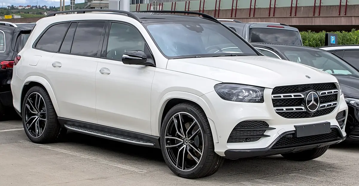 Mercedes-Benz GLS-Class exterior (photo from Wikimedia Commons)