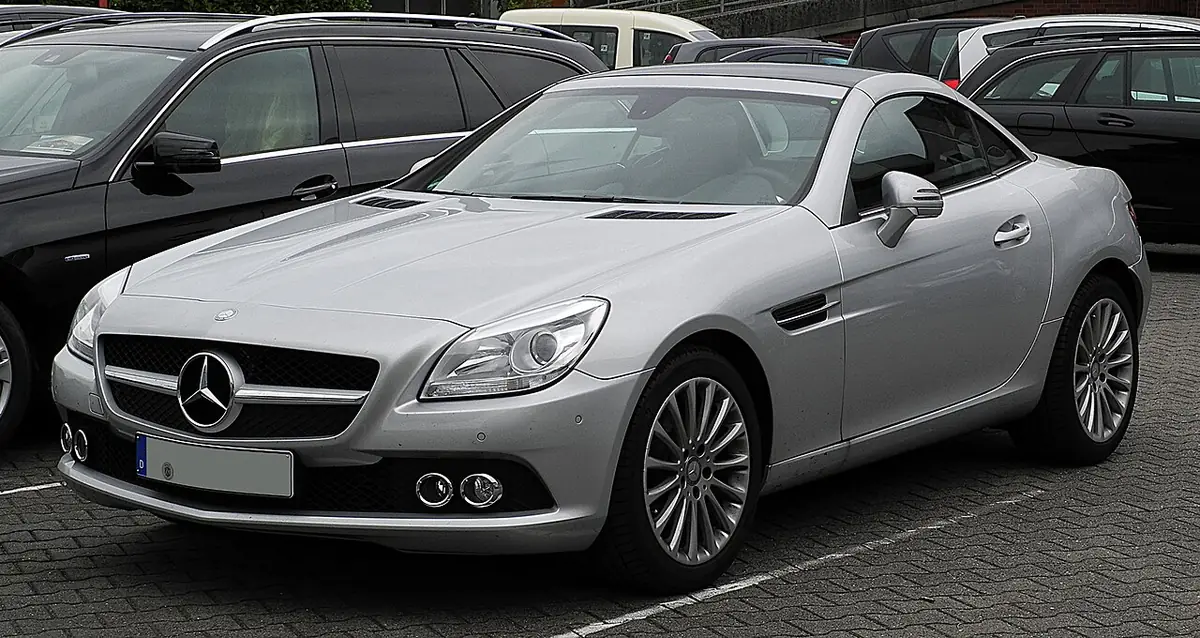 Mercedes-Benz SLK-Class exterior (photo from Wikimedia Commons)
