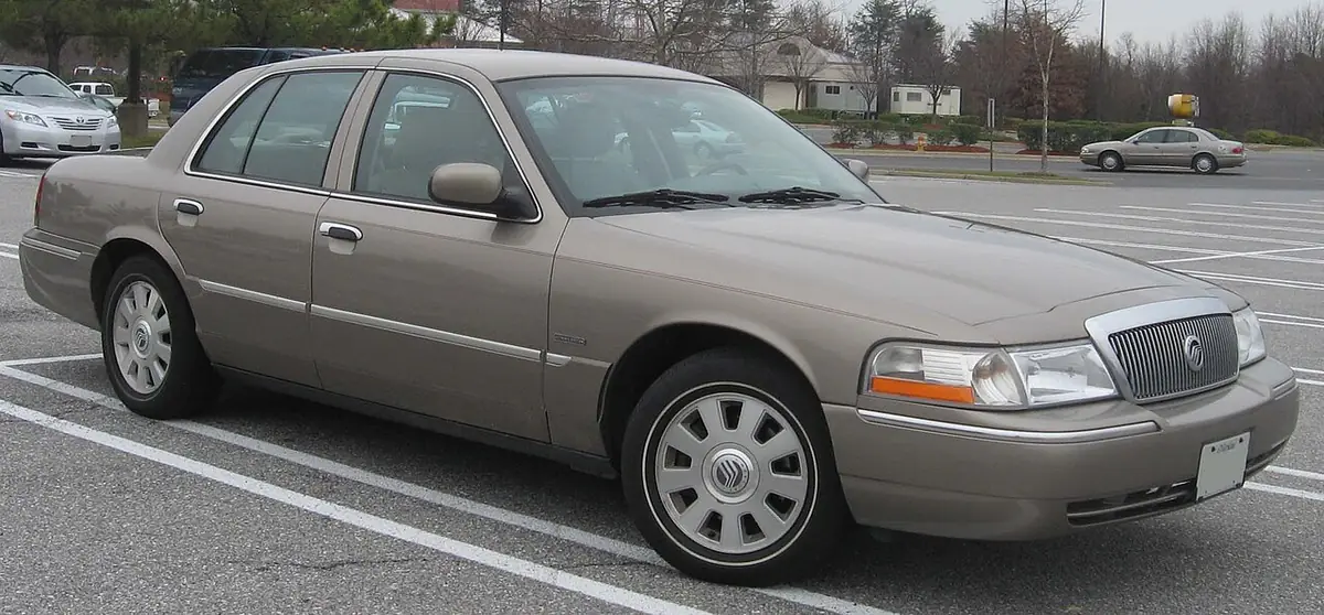 Mercury Grand Marquis exterior (photo from Wikimedia Commons)