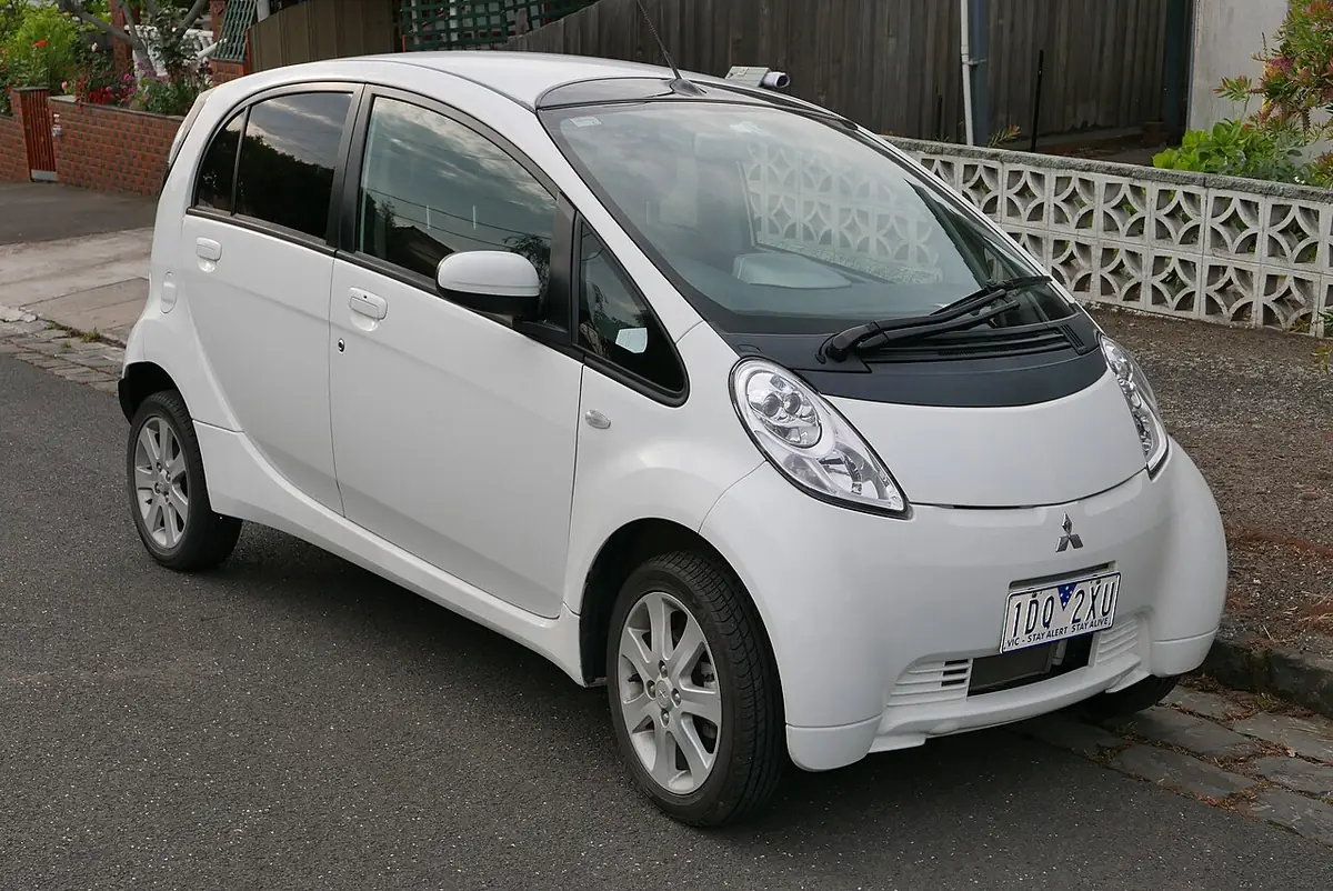 Mitsubishi i-MiEV exterior (photo from Wikimedia Commons)