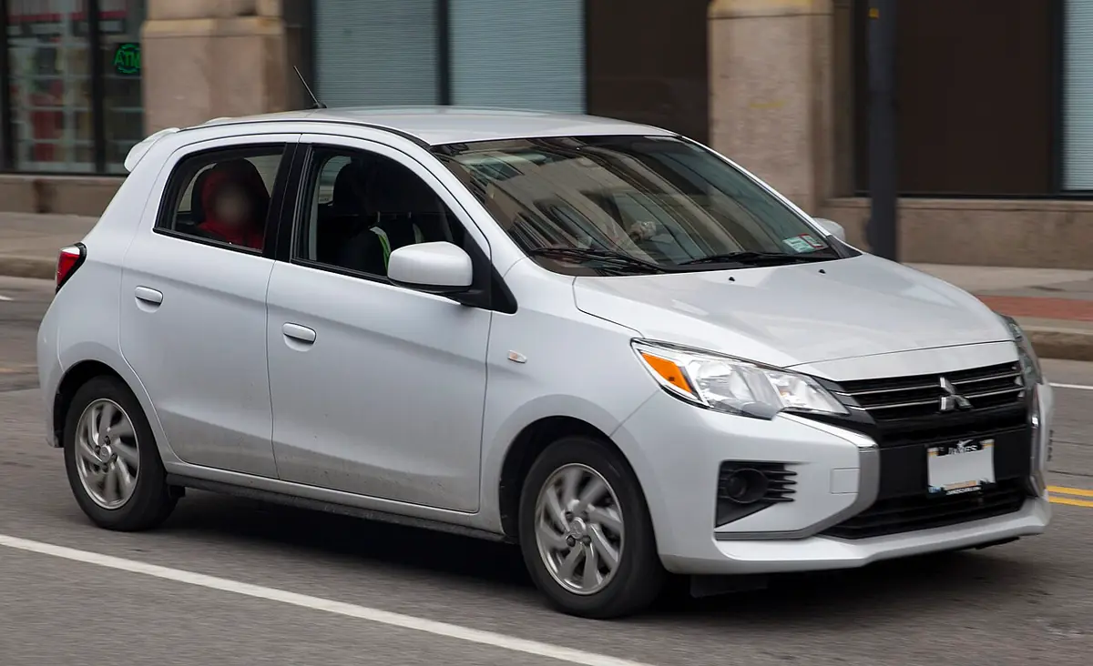 Mitsubishi Mirage exterior (photo from Wikimedia Commons)