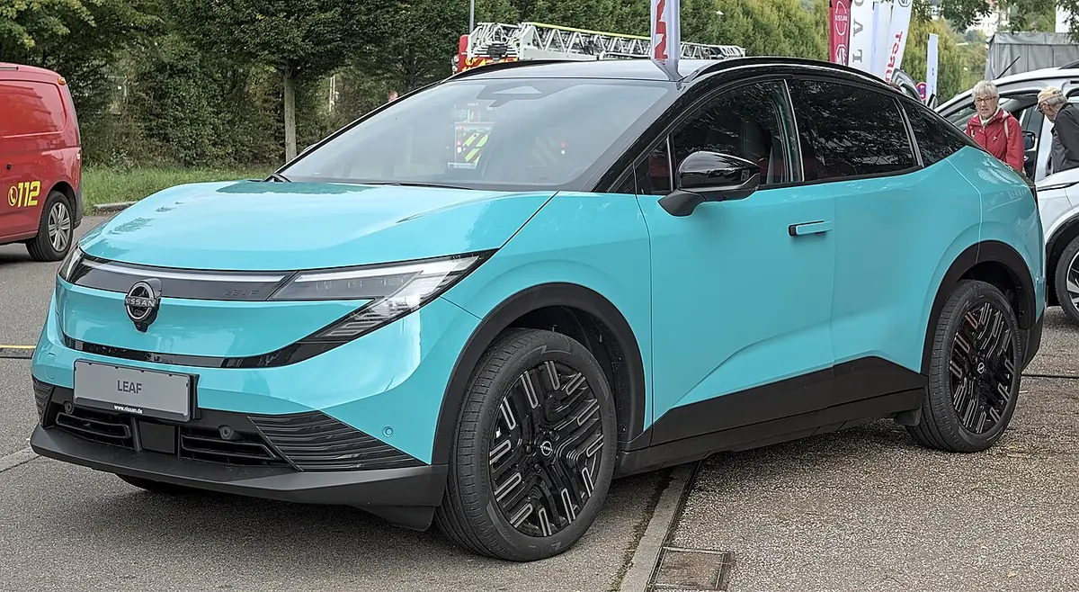 Nissan Leaf (photo from Wikimedia Commons)