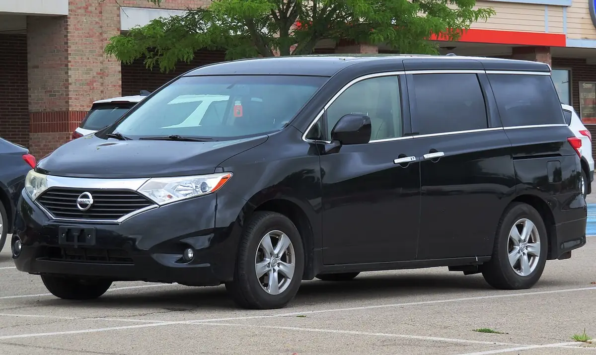 Nissan Quest exterior (photo from Wikimedia Commons)