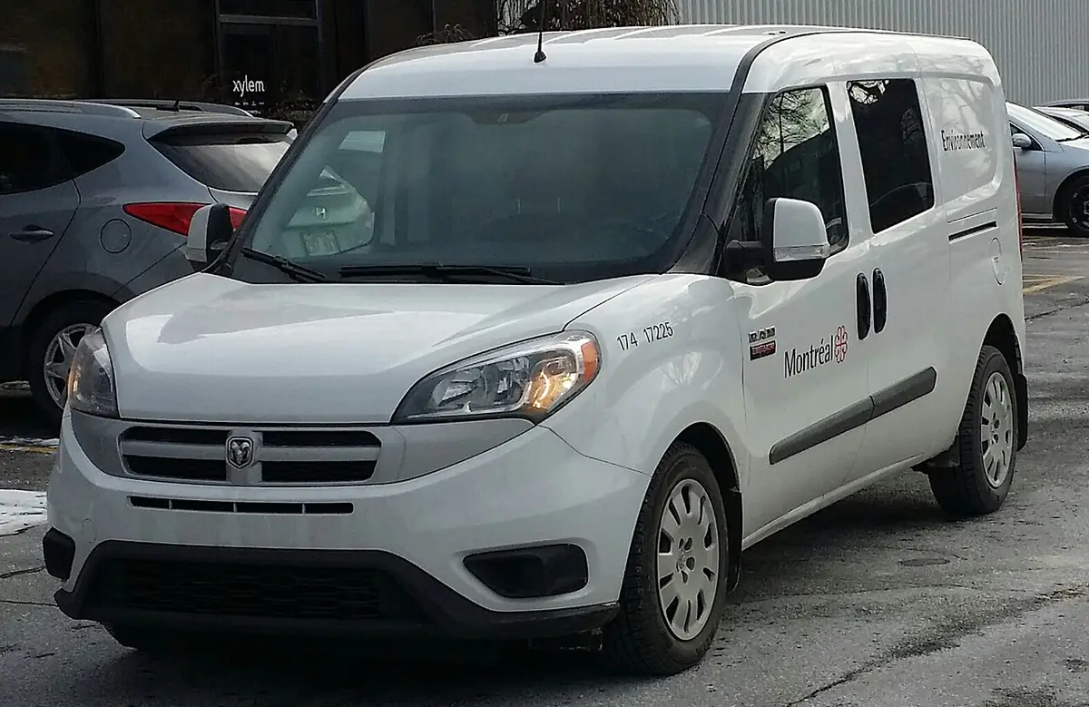 Ram ProMaster City exterior (photo from Wikimedia Commons)