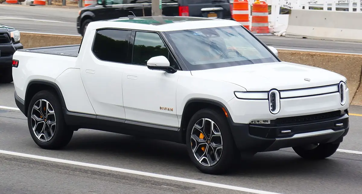 Rivian R1T exterior (photo from Wikimedia Commons)