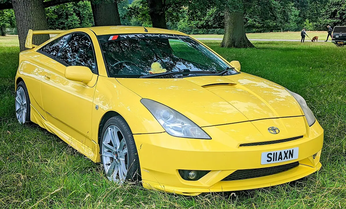 Toyota Celica exterior (photo from Wikimedia Commons)