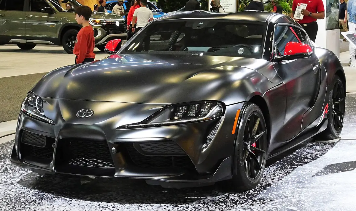 Toyota GR Supra exterior (photo from Wikimedia Commons)