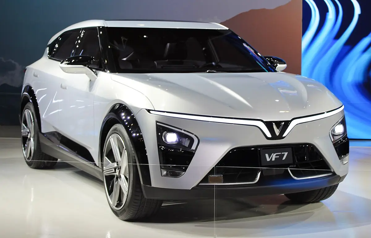 VinFast VF 7 exterior (photo from Wikimedia Commons)