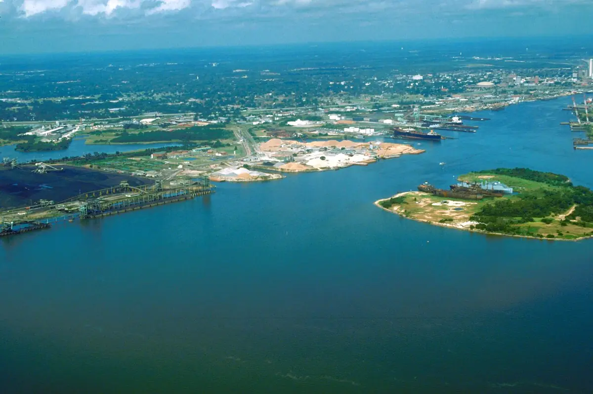 Landscape in Alabama