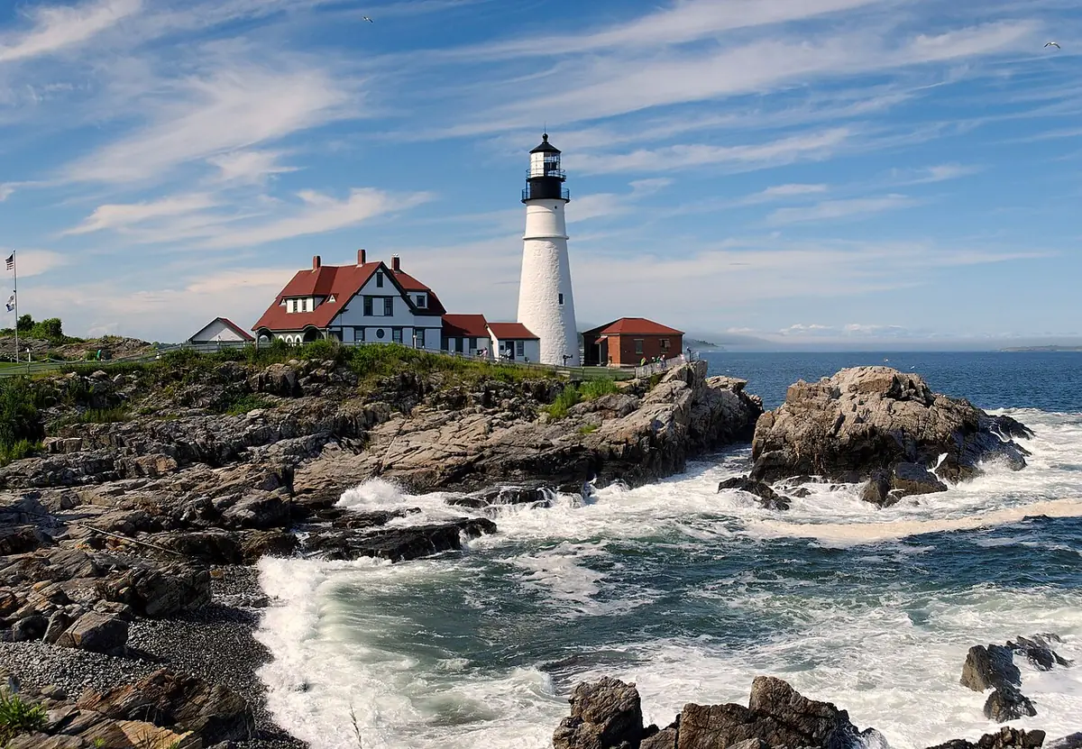 Landscape in Maine